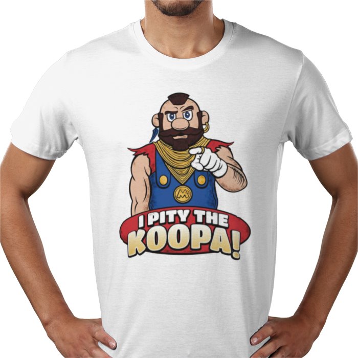 Super Mario x The A Team - I Pity The Koopa T-shirt