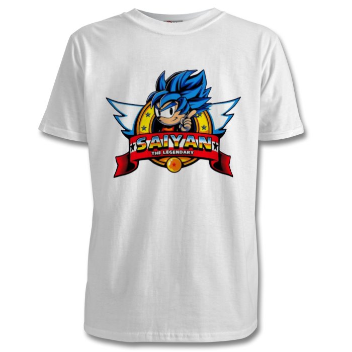 Sonic & Dragonball Z - Sonic The Saiyan T-shirt