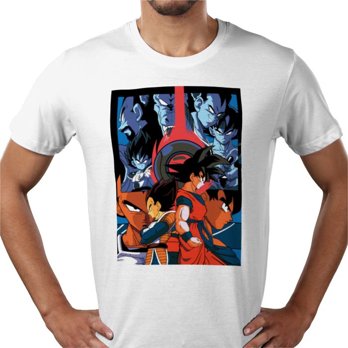 Dragonball Z - Saiyan Theme 3 T-shirt