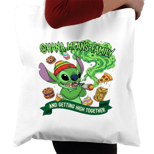 Lilo & Stitch Ohana Tote Bag