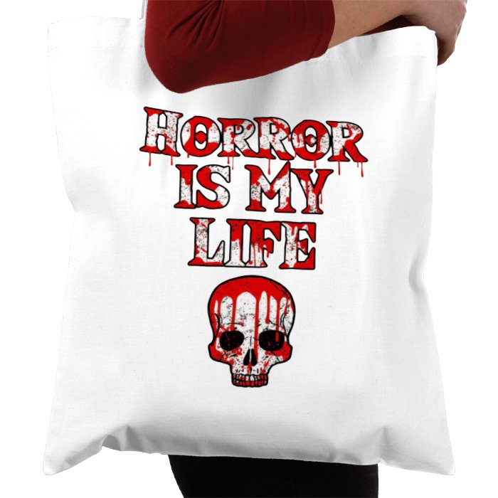 Horror Is My Life Tote Bag