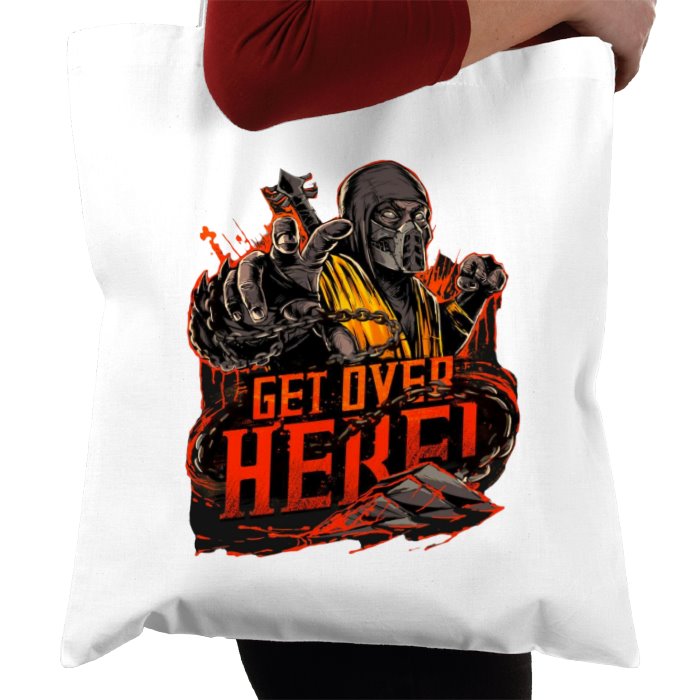 Mortal Kombat - Get Over Here Tote Bag