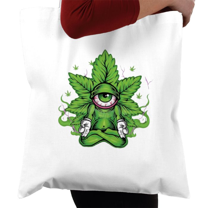 Cannabis Eye Tote Bag