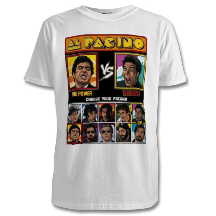 Al Pacino & Pac Man & Street Fighter - Al Pac-ino Fighter T-shirt