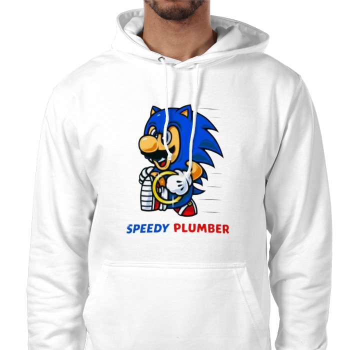 Super Mario x Sonic - Speedy Plumber Value Hoodie