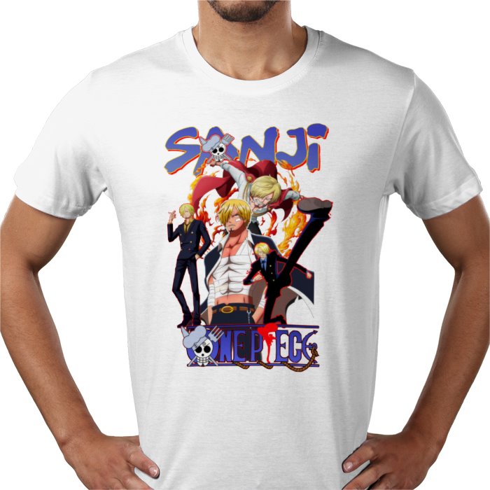 One Piece - Sanji Theme 3 T-Shirt