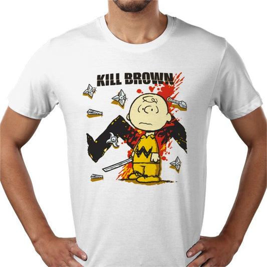 Peanuts x Kill Bill — Kill Brown T-Shirt