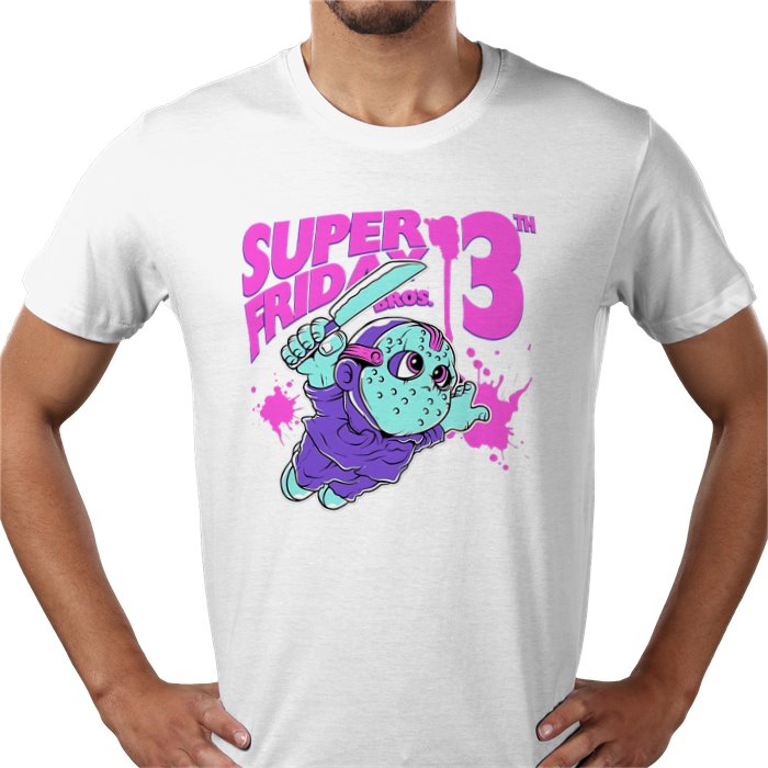 Friday 13th x Super Mario Bros - Super Friday 13th T Shirt