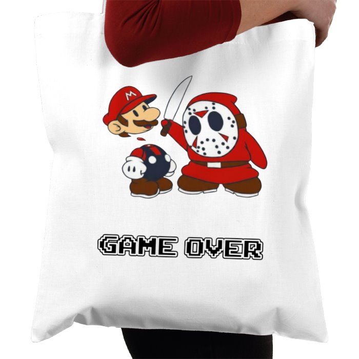 Super Mario Bro's - Game Over Mario Tote Bag