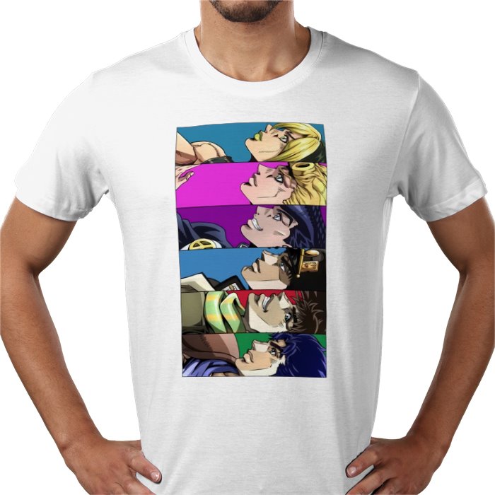 JoJo's Bizarre Adventure - Side Collage T-Shirt