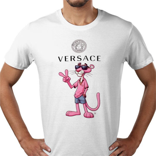Pink Panther x Versace Parody T-Shirt