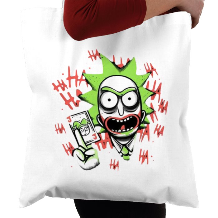 Rick & Morty x Batman - Joker Rick Tote Bag