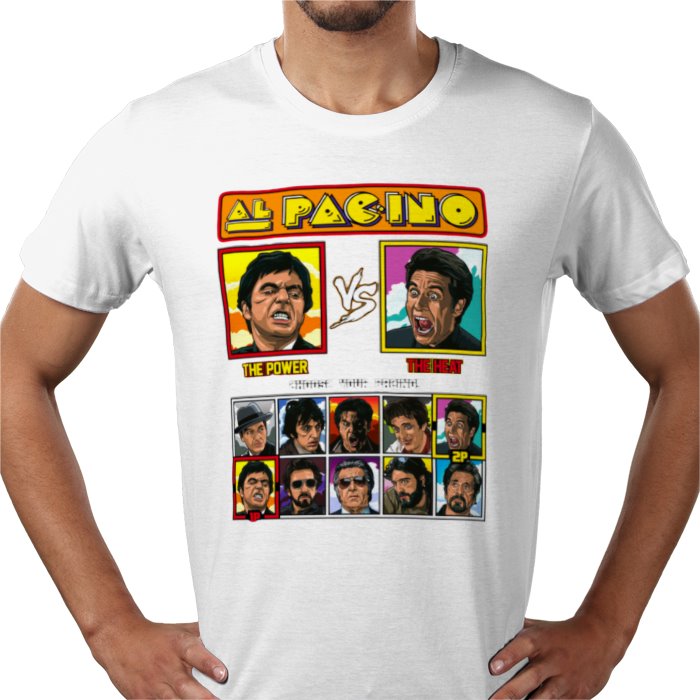 Al Pacino - Scarface VS Heat T-shirt