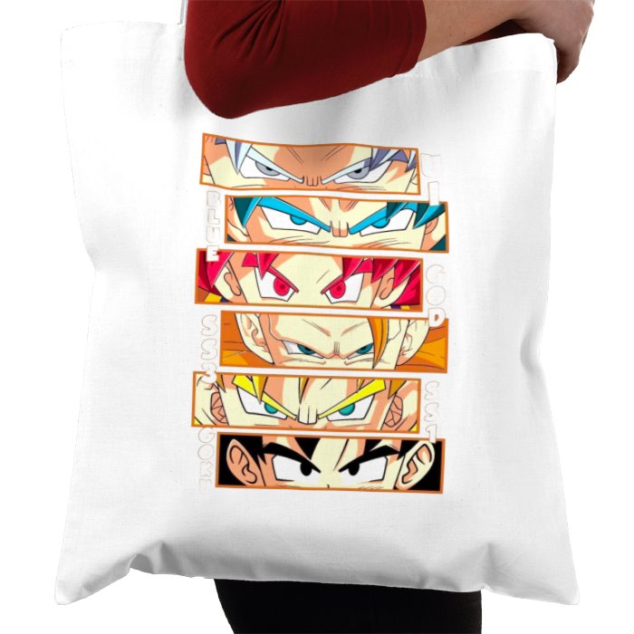 Dragonball Z - Goku Eyes Tote Bag