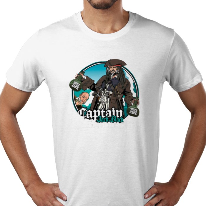 Jack Black x Pirates Of The Caribbean — Captain Jack Black Sparrow T-Shirt