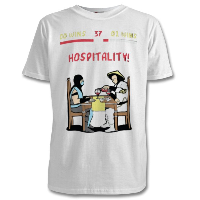 Mortal Kombat - Hospitality Wins T-shirt