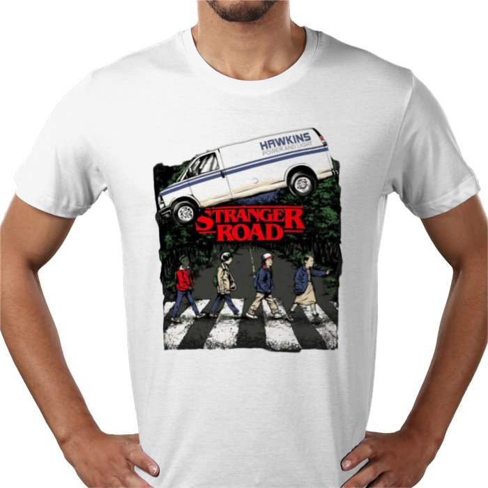 Stranger Things x Abby Road - Stranger Road T-shirt