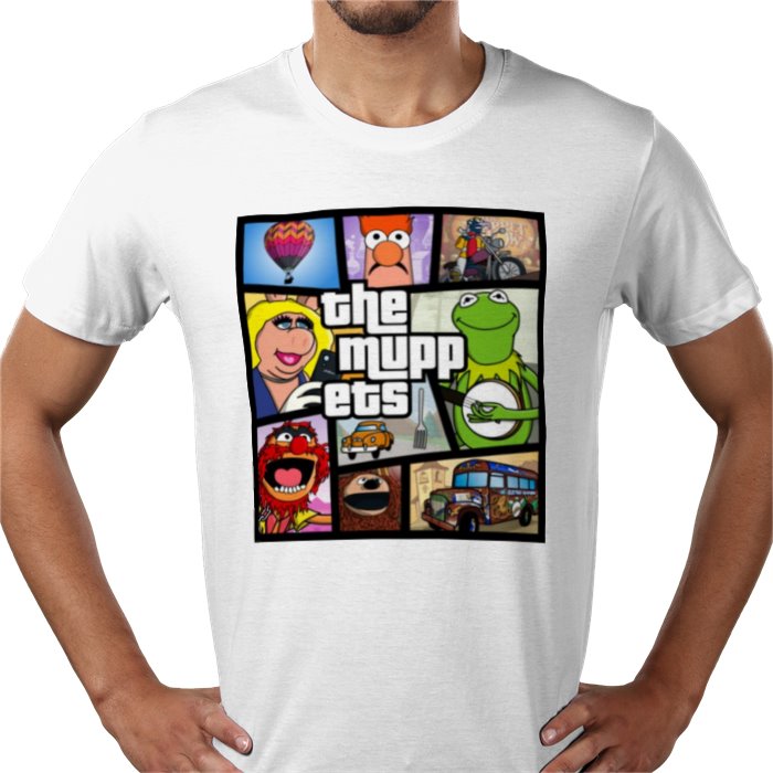 The Muppets & Grand Theft Auto - Grand Theft Auto Style T-shirt