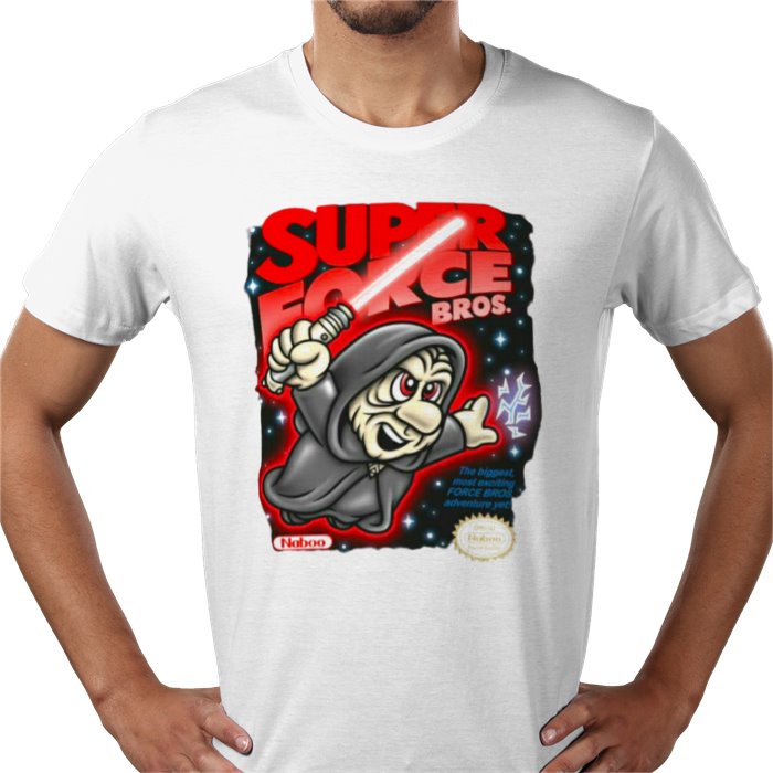 Star Wars x Super Mario Bro's - Super Force Bros T-shirt