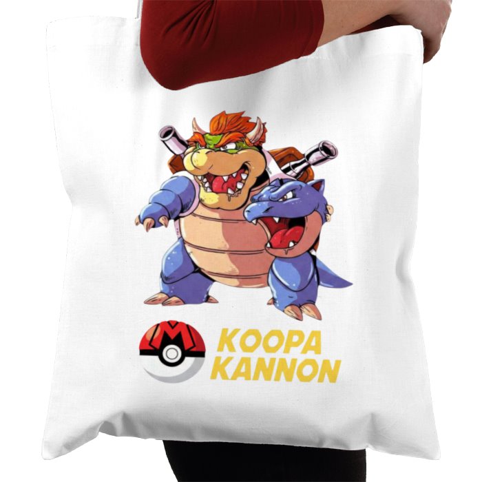 Super Mario Bro's x Pokémon - Koopa Kannon Tote Bag