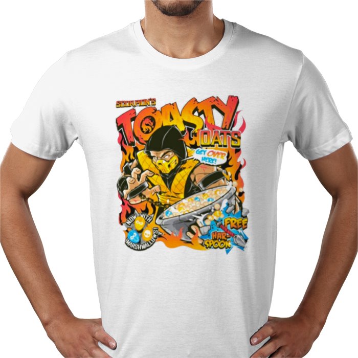 Mortal Kombat - Scorpion Toasty Oats T-shirt