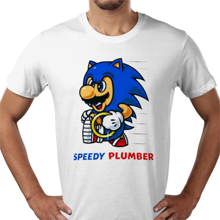 Super Mario x Sonic - Mario The Hedgehog T-shirt