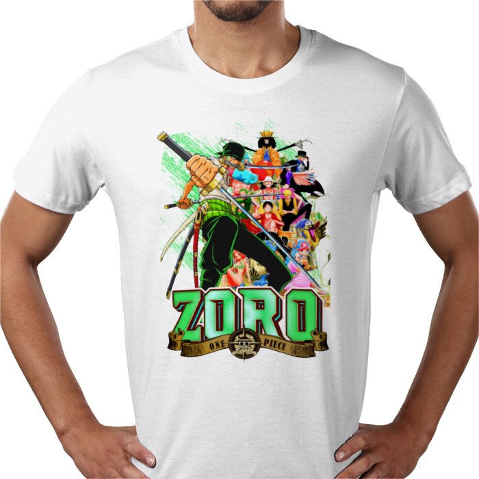 One Piece - Zorro Theme 3 T-Shirt