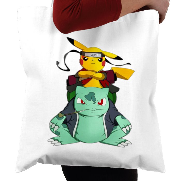 Pokémon & Naruto - Poke Ninjas Tote Bag