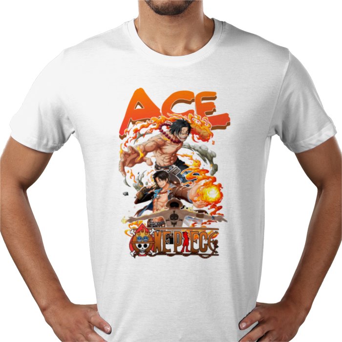 One Piece - Ace Theme 2 T-Shirt