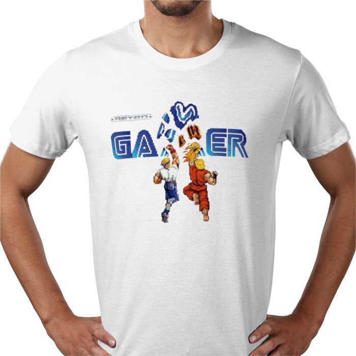 Street Fighter x Sega - Retro Gamer T-shirt
