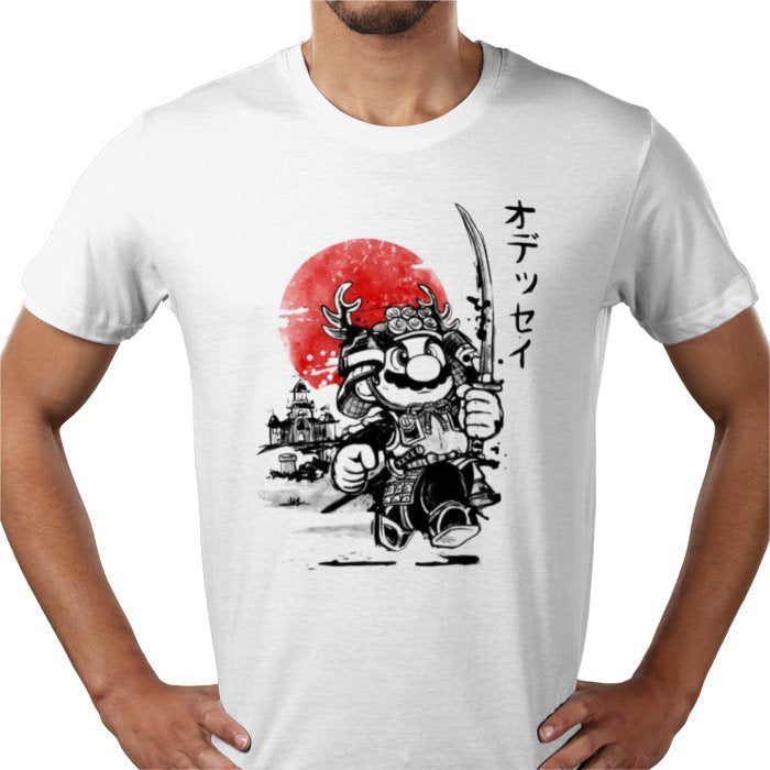 Super Mario Bro's - Samurai Mario T-shirt