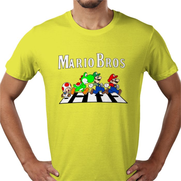 Super Mario Bros x The Beatles — Abbey Road Bros T-Shirt