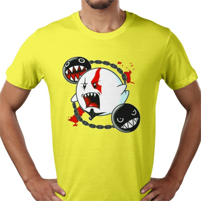 Super Mario x God Of War - Ghost Of War T-Shirt