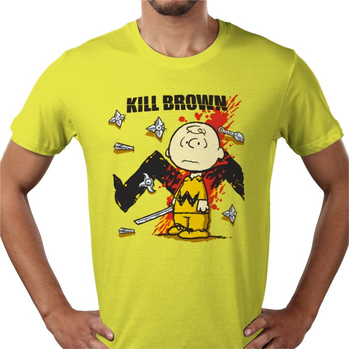 Peanuts x Kill Bill — Kill Brown T-Shirt