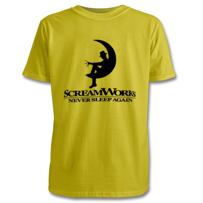 A Nightmare On Elm Street & DreamWorks - ScreamWorks T-shirt