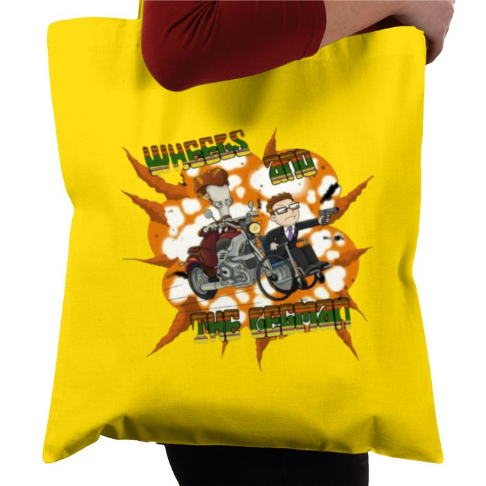 American Dad - Wheels & The Leg Man Tote Bag