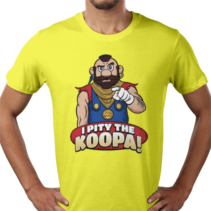 Super Mario x The A Team - I Pity The Koopa T-shirt