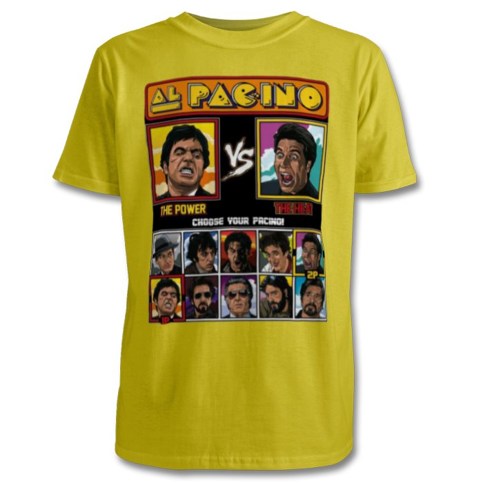 Al Pacino & Pac Man & Street Fighter - Al Pac-ino Fighter T-shirt