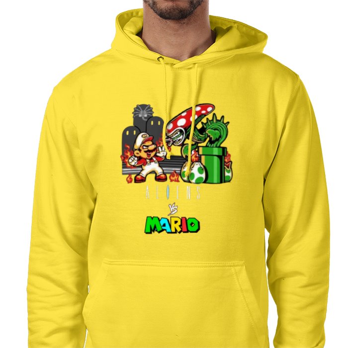 Super Mario x Aliens - Aliens Vs Mario Value Hoodie