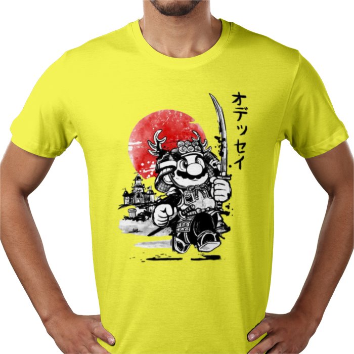 Super Mario Bro's - Samurai Mario T-shirt