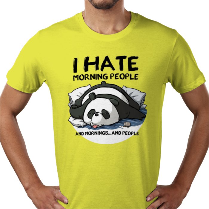 I Hate Morning People T-shirt