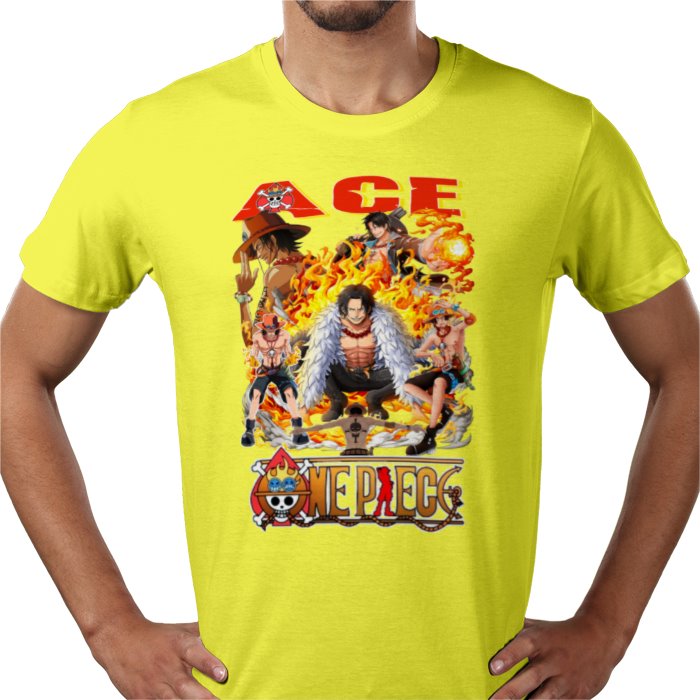 One Piece - Ace Theme 3 T-Shirt