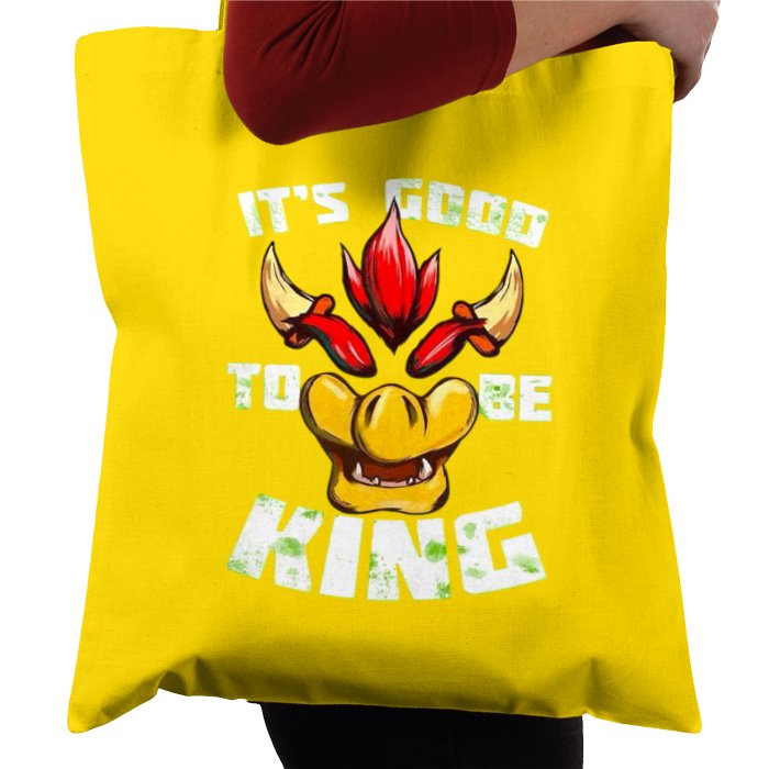 Super Mario Bro's - Its Good To Be King Tote Bag